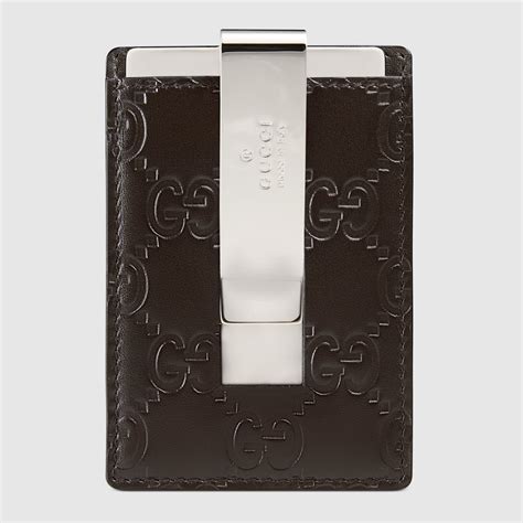 gucci herenportemonnee|Gucci money clip wallet.